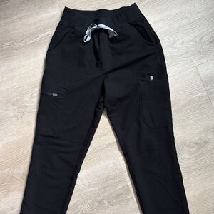 FIGS Technical Collection Medical Scrub Pants Blue Classic Fit Size XS Hgh Waist